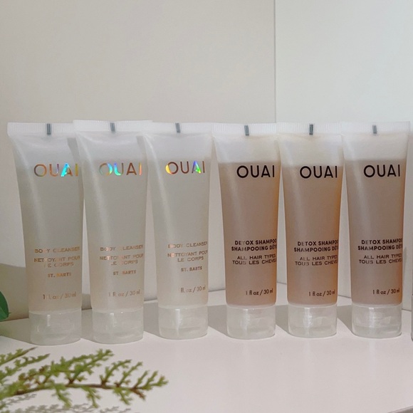 OUAI Other - OUAI St. Barts Gentle Body Cleanser Wash & Detox Shampoo Mini Set